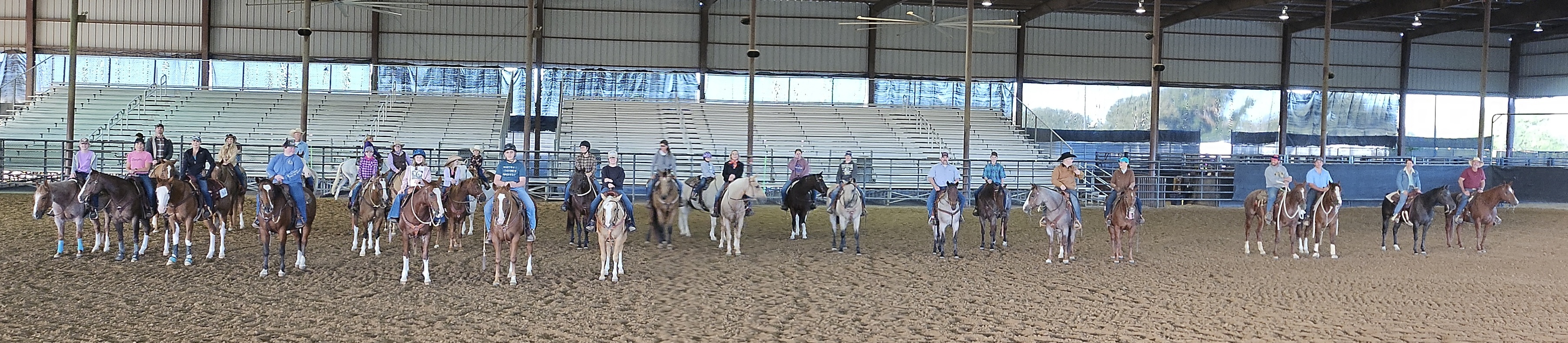 Youth roping at CTSH event